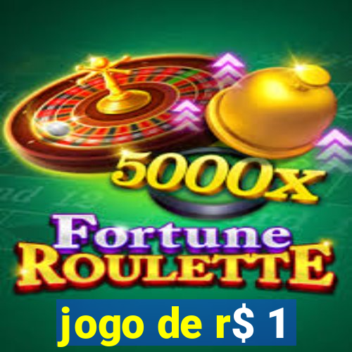 jogo de r$ 1